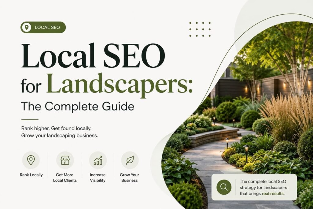 Complete local SEO guide for landscapers to rank higher locally get more local clients and grow landscaping business - Naxified