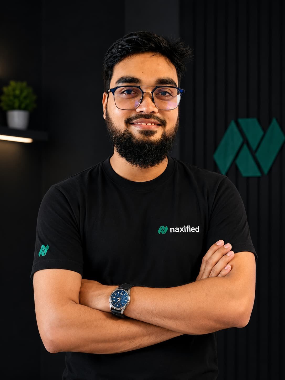 Khaled Mahmud senior web developer at Naxified web design agency