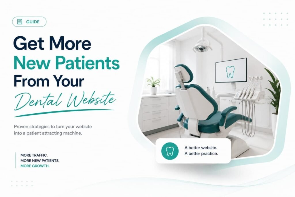 how to get more new patients from your dental website conversion optimization guide
